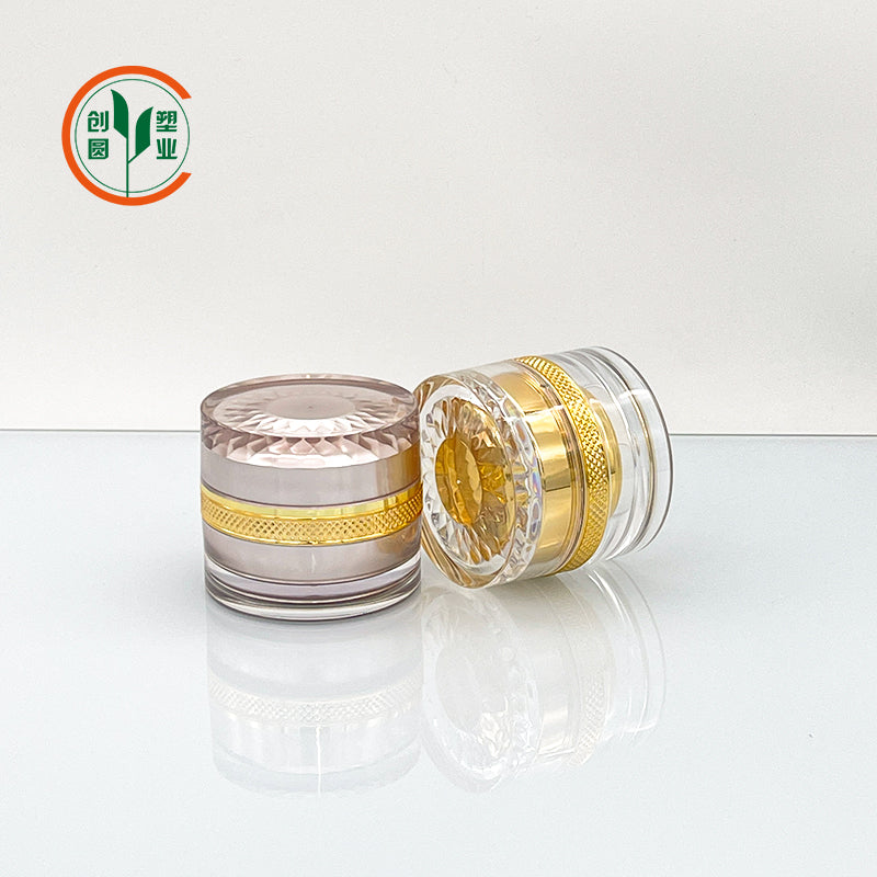 Gold and Rose Gold Jar