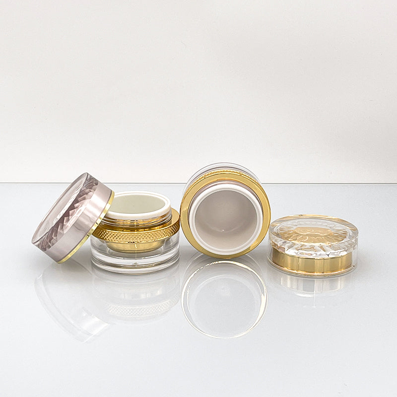 Gold and Rose Gold Jar