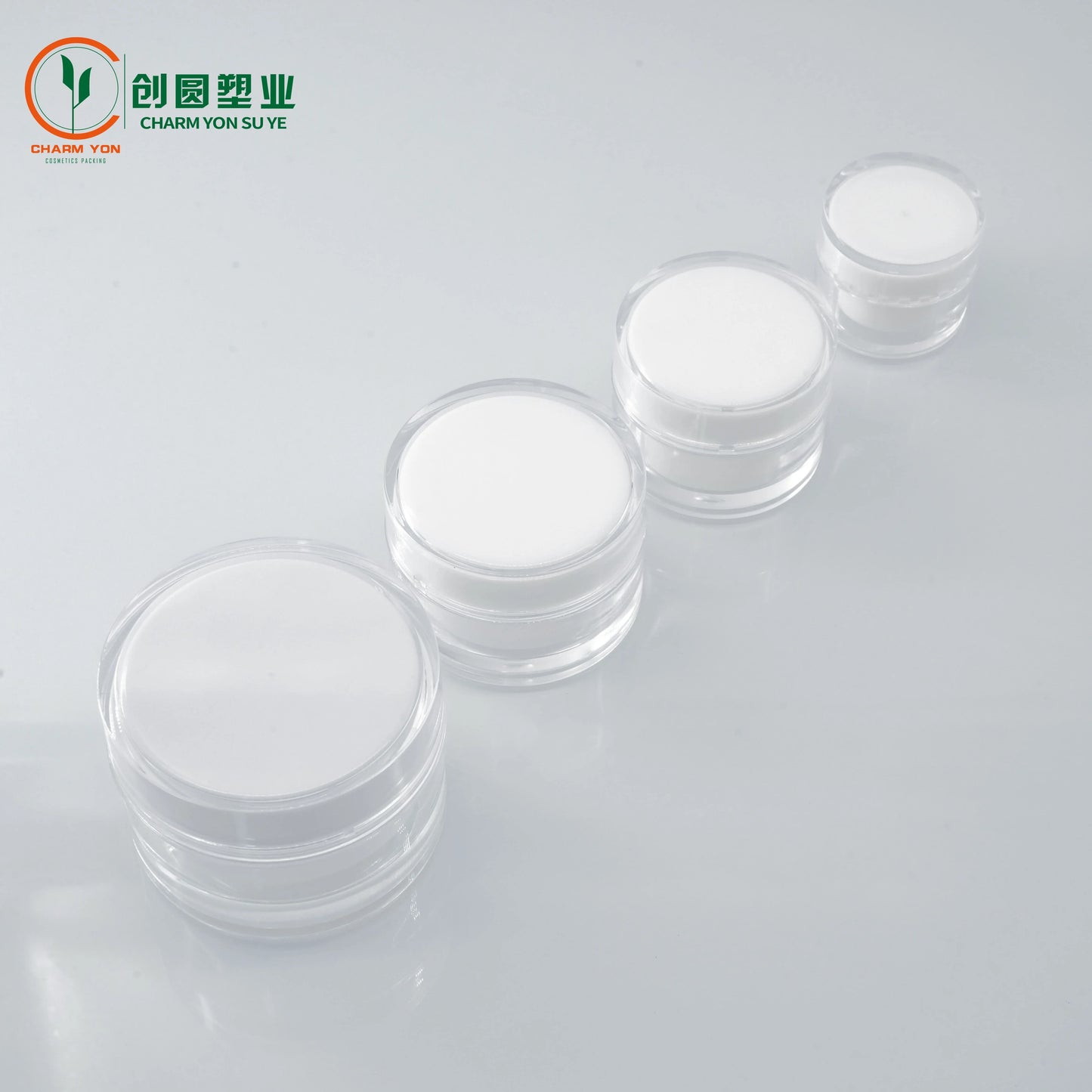 Acrylic Cosmetic Cream Jar White 5g 10g | Custom OEM