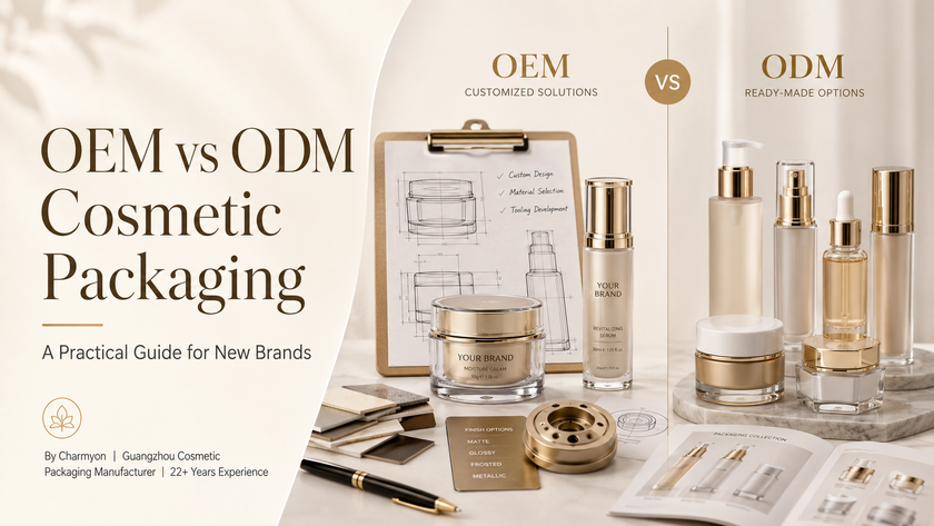 Emballages cosmétiques FEO et ODM : Un guide pratique pour les nouvelles marques