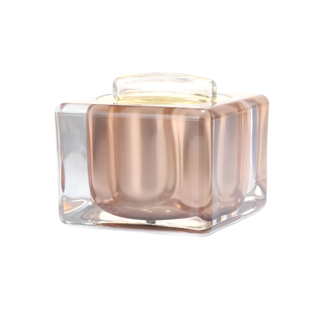 Acrylic Square Apple Jar