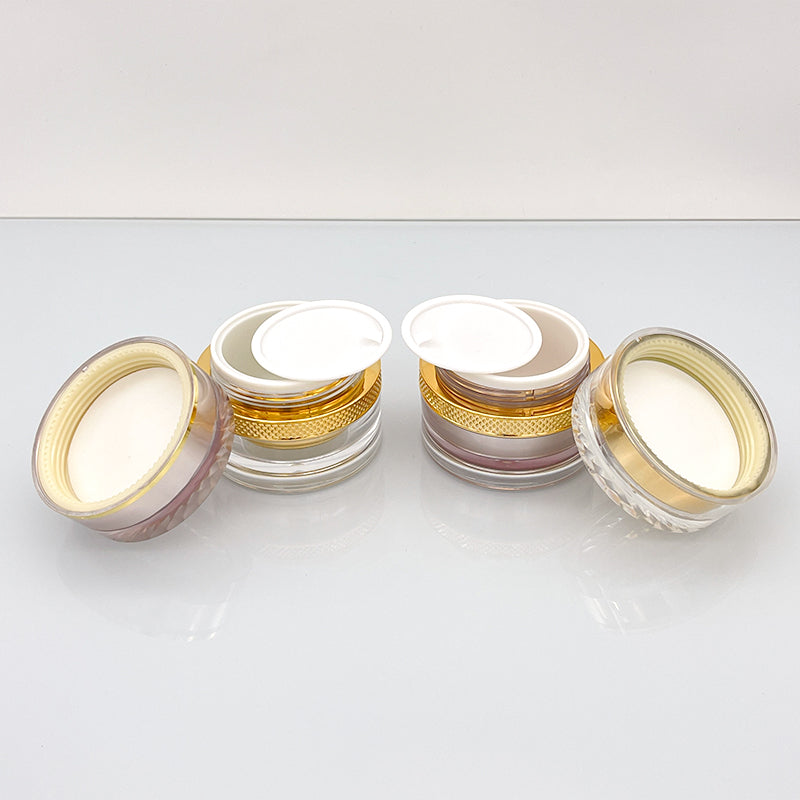 Gold and Rose Gold Jar