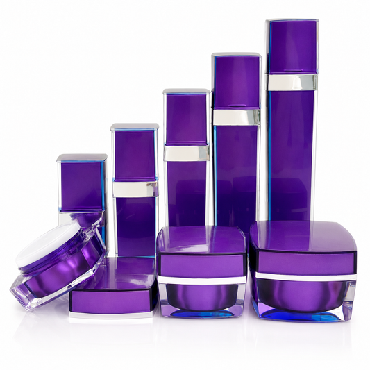 Ensemble carré violet