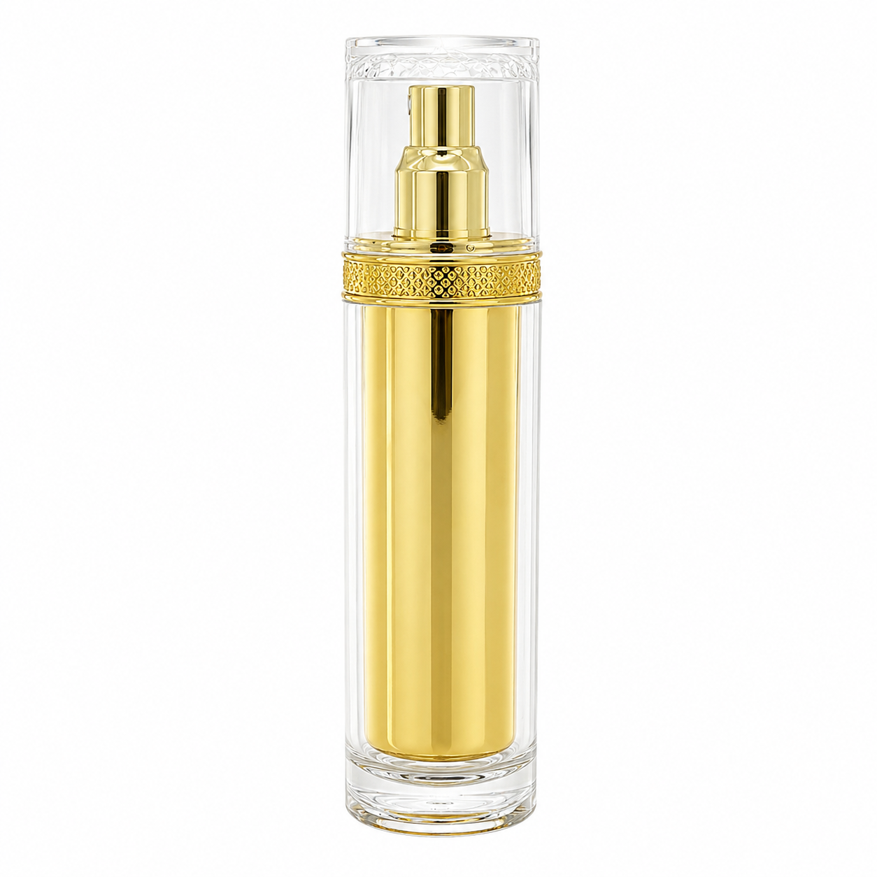 Electroplating Gold Bottle