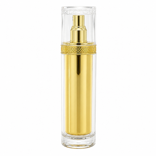 Electroplating Gold Bottle