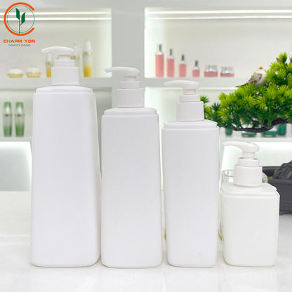 PET Frosted Round Cosmetic Jar 400ml 500ml | Custom OEM
