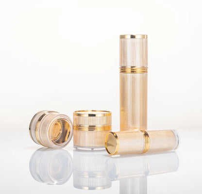 Acrylic Round Lotion Pump Jar & Bottle 30g 50g 100ml | Custom OEM