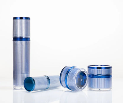 Acrylic Mirror Finish Cosmetic Bottle & Jar Set 30ml 50ml 100ml | Custom OEM