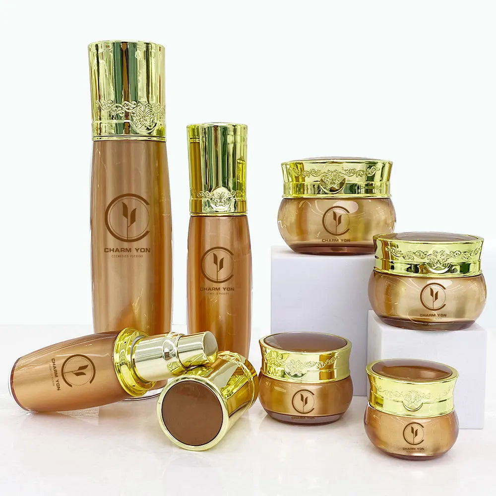 Acrylic Round Jar & Lotion Bottle Set 5g–100ml | Custom OEM