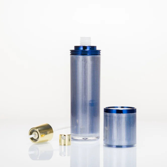 Acrylic Mirror Finish Cosmetic Bottle & Jar Set 30ml 50ml 100ml | Custom OEM