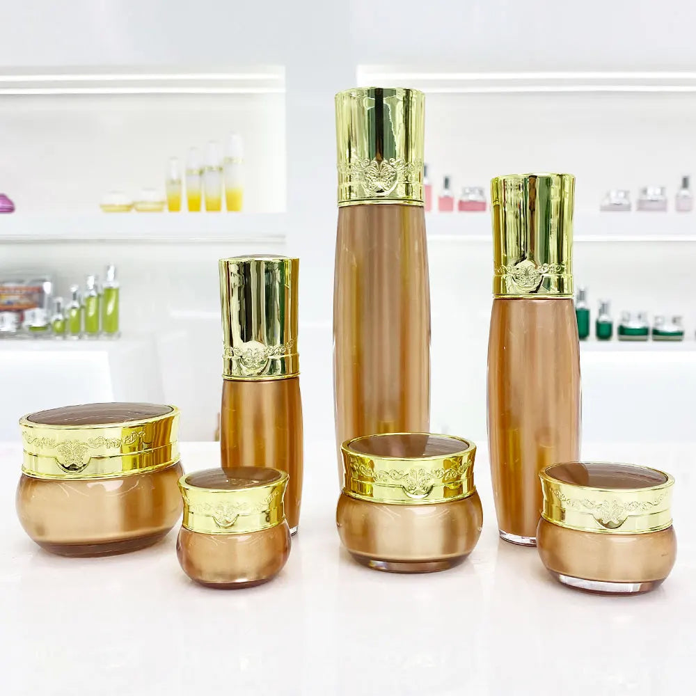 Acrylic Round Jar & Lotion Bottle Set 5g–100ml | Custom OEM