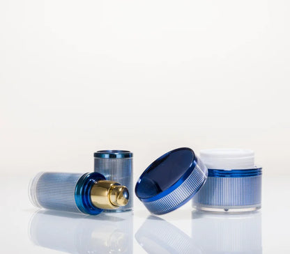Acrylic Mirror Finish Cosmetic Bottle & Jar Set 30ml 50ml 100ml | Custom OEM