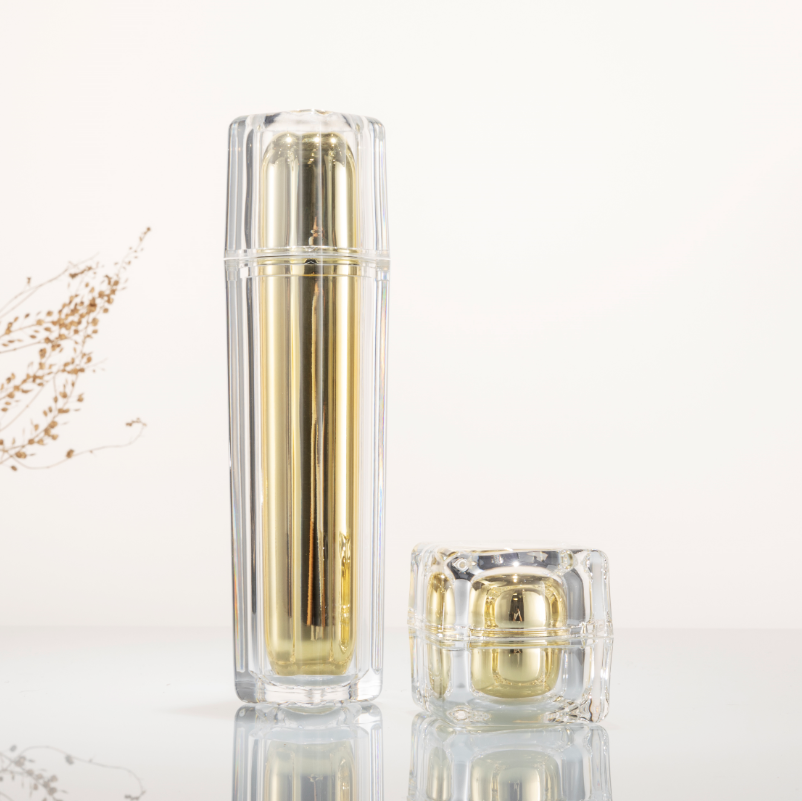 Acrylic Double Layer Lotion Bottle 100ml | Custom OEM