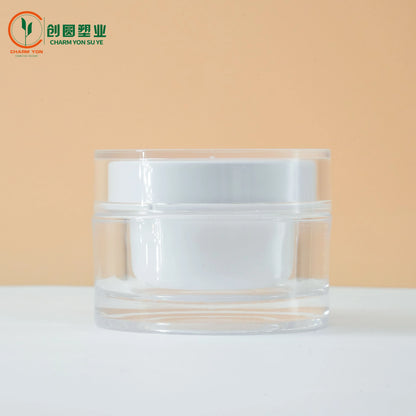 Acrylic Cosmetic Cream Jar White 5g 10g | Custom OEM