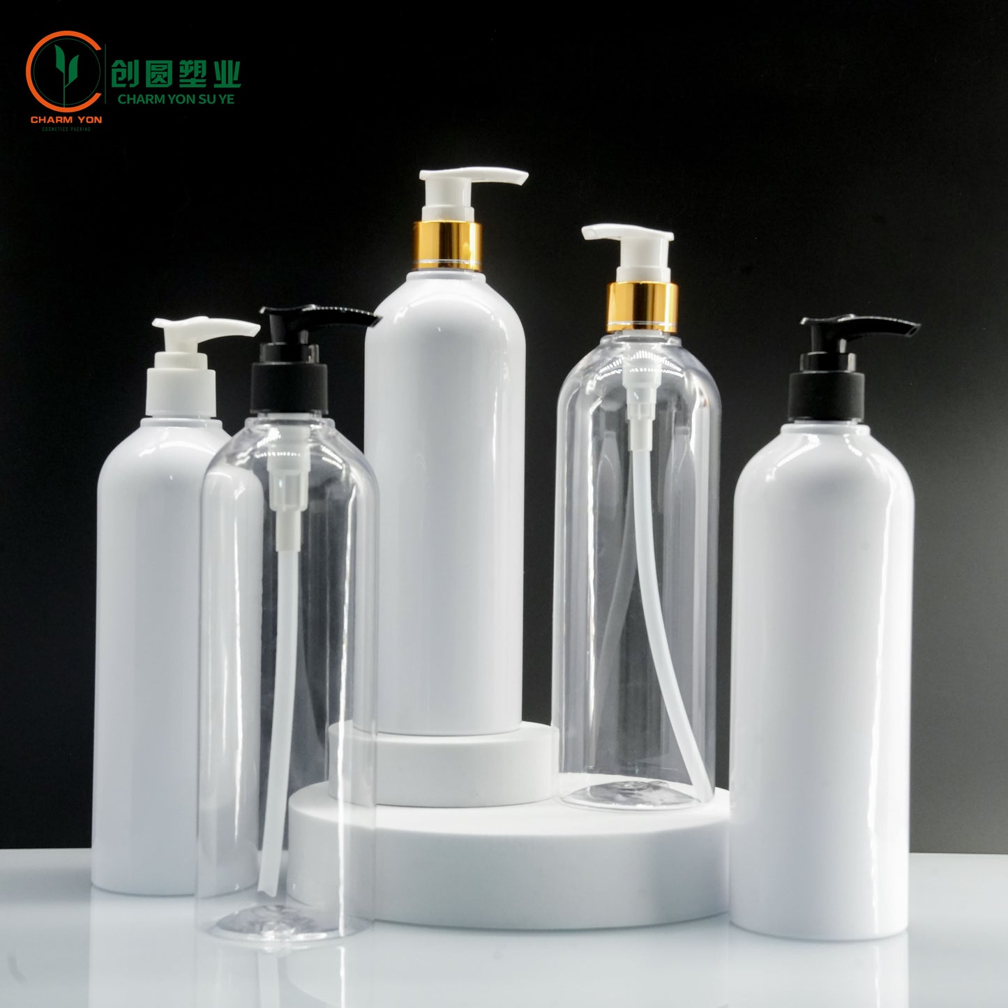 PP Transparent Refillable Pump Bottle 100ml 120ml | Custom OEM