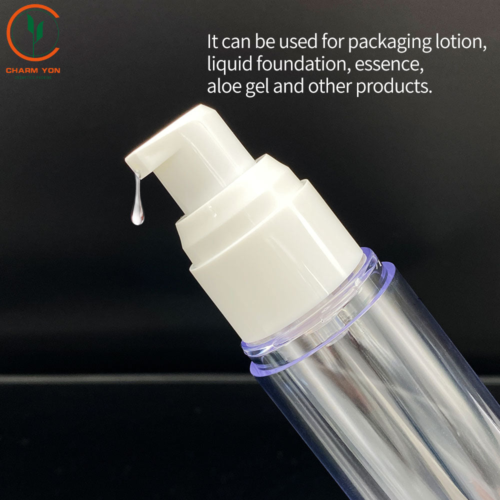 PE Transparent Plastic Tube 15ml 30ml | Custom OEM