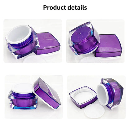 Acrylic Square Airless Lotion Bottle 30ml 50ml 100ml | Custom OEM