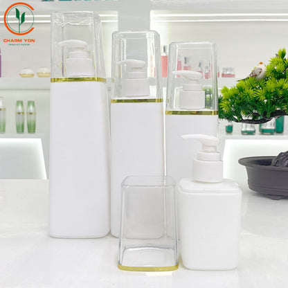 PET Frosted Round Cosmetic Jar 400ml 500ml | Custom OEM