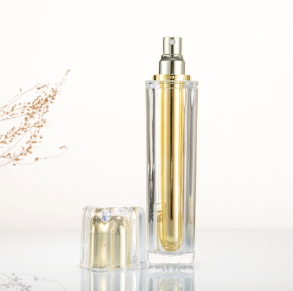 Acrylic Double Layer Lotion Bottle 100ml | Custom OEM
