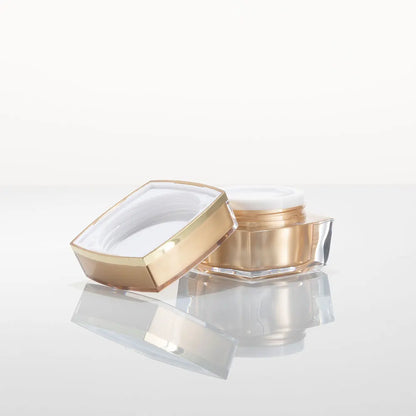 Acrylic Square Vacuum Skincare Bottle & Jar 15ml–120ml | Custom OEM