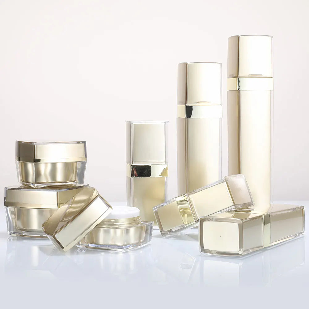 Acrylic Airless Twist Pump Bottle Luxury Serum Packaging | Custom OEM