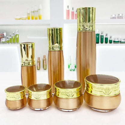 Acrylic Round Jar & Lotion Bottle Set 5g–100ml | Custom OEM