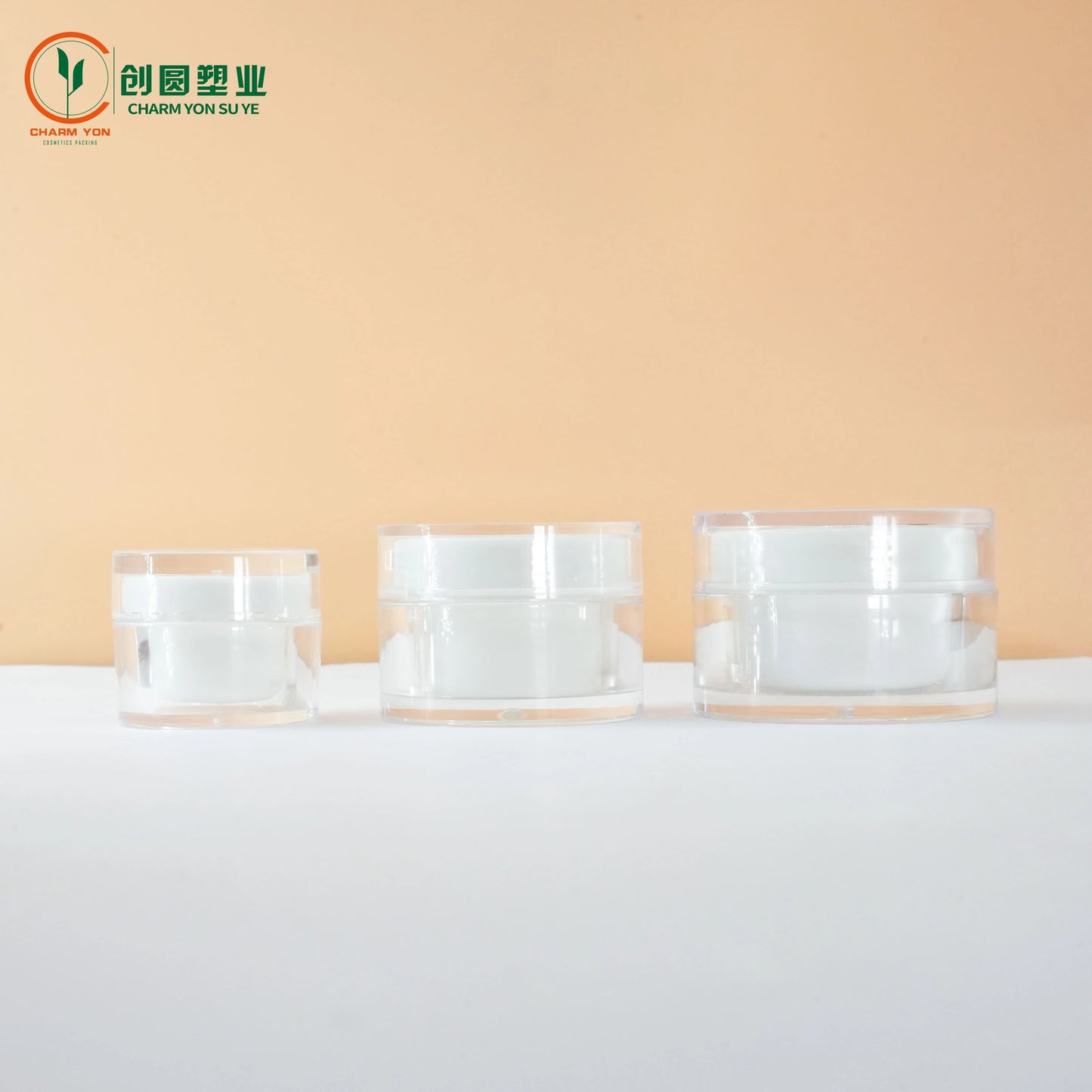 Acrylic Cosmetic Cream Jar White 5g 10g | Custom OEM