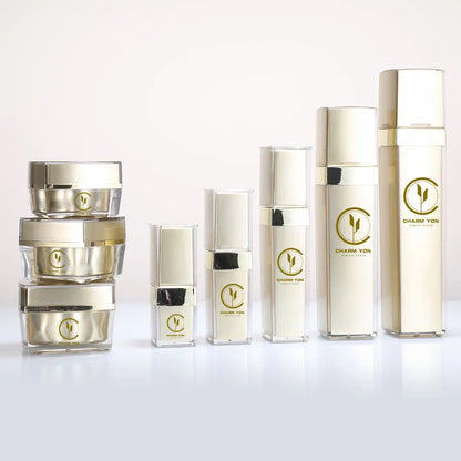 Acrylic Airless Twist Pump Bottle Luxury Serum Packaging | Custom OEM