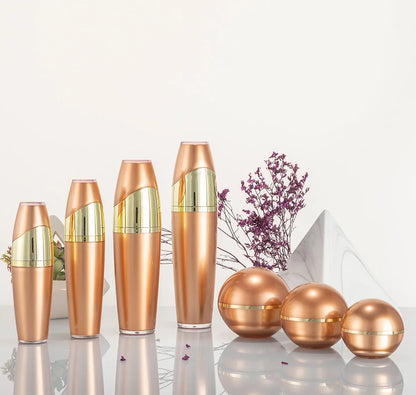 Acrylic Ball Shape Luxury Pump Skincare Set 15g–120ml | Custom OEM