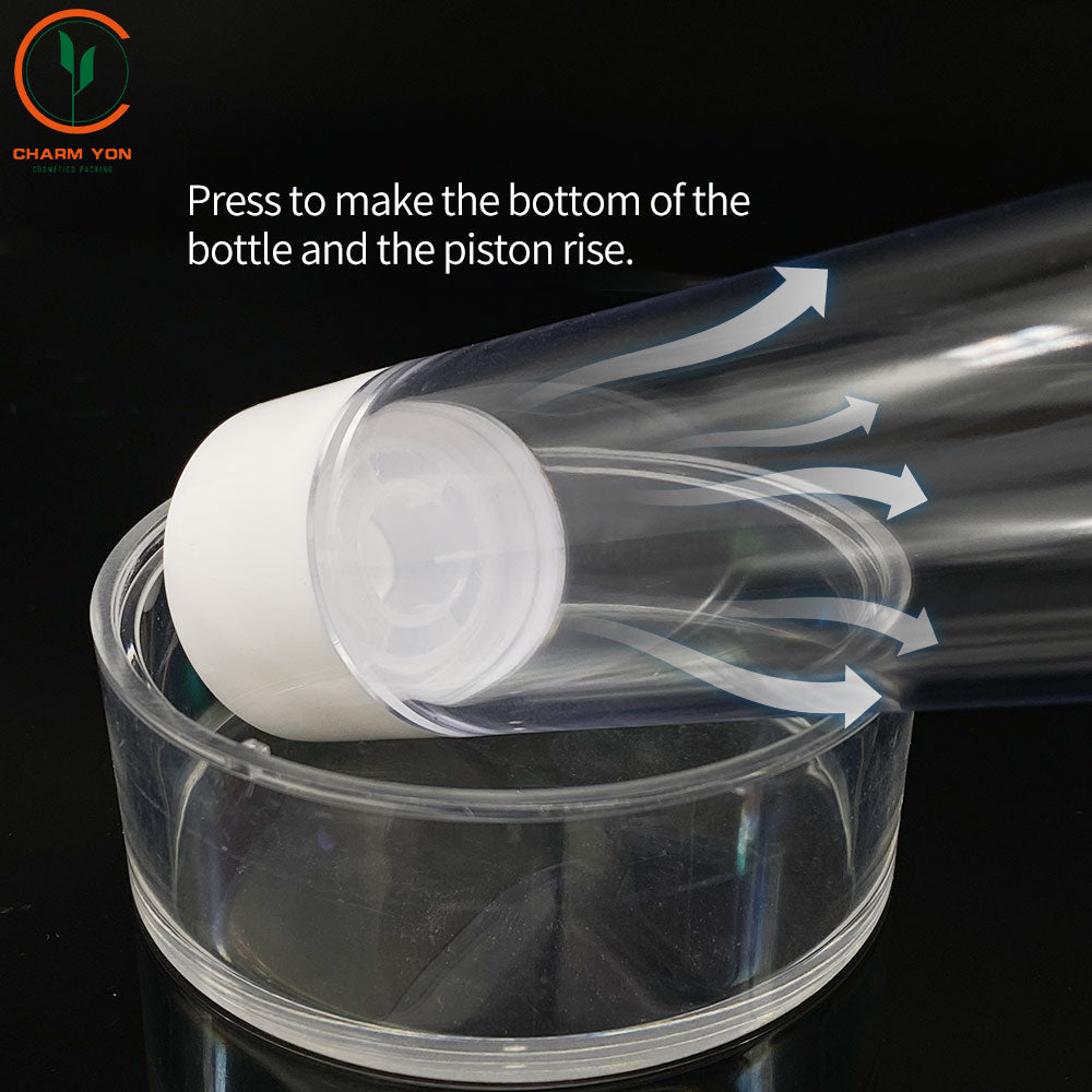 PE Transparent Tube 15ml 30ml | Custom OEM