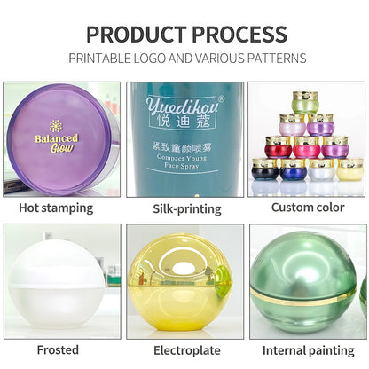 PP Transparent Refillable Pump Bottle 100ml 120ml | Custom OEM