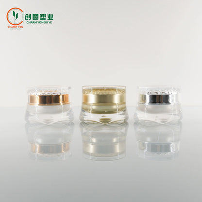 Acrylic Double Wall Cosmetic Cream Jar 20g 30g | Custom OEM