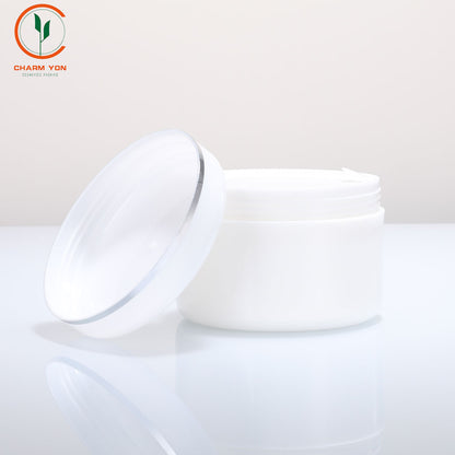 Acrylic White Straight Cream Jar | Custom OEM