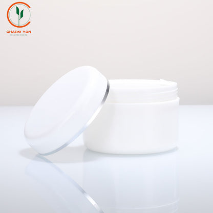 Acrylic White Straight Cream Jar | Custom OEM