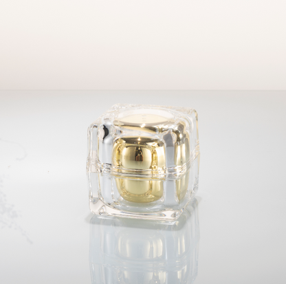 Acrylic Gold Cosmetic Jar 30g | Custom OEM
