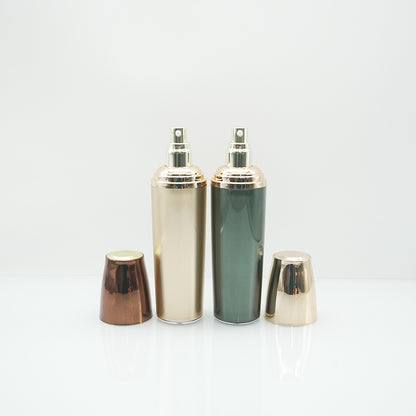 Acrylic Glossy Lid Cosmetic Bottle Set | Custom OEM